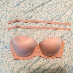 Auden Bra removable straps / strapless 34D
